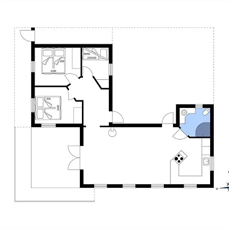 Feriehus 1430 Aakirkeby - Søhøjvej 6 Vester Somarken